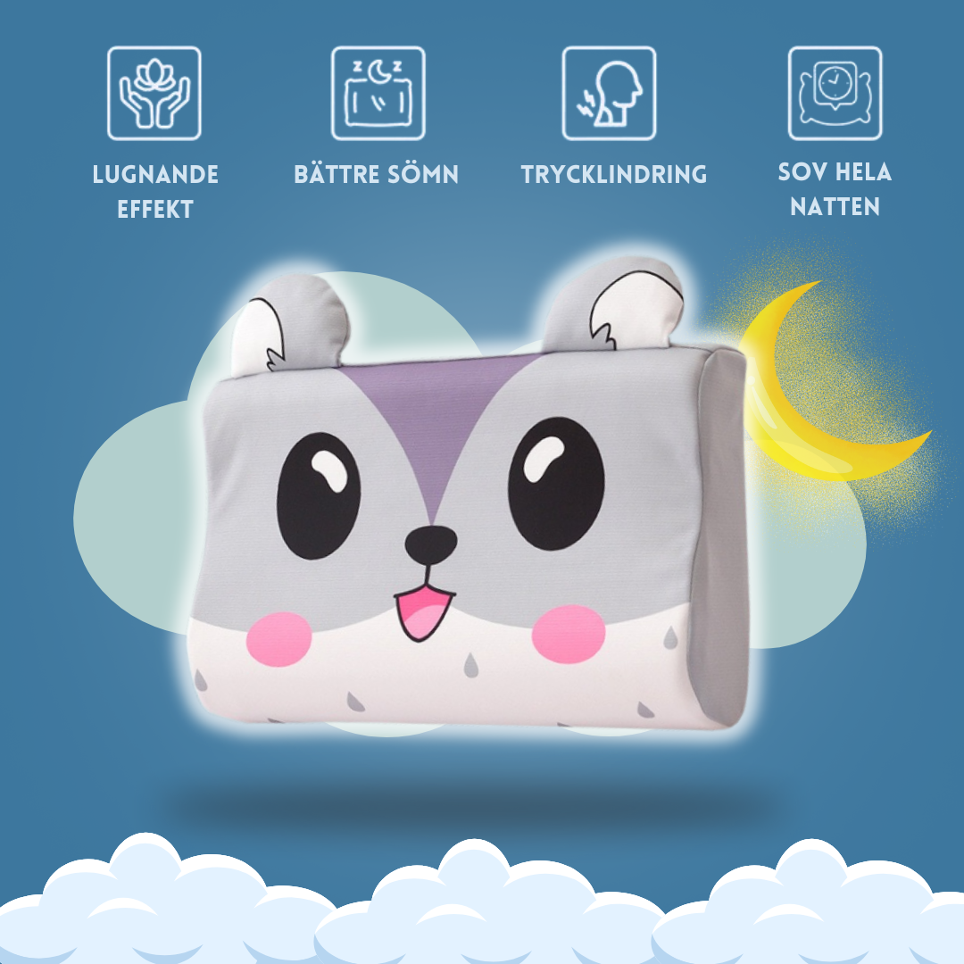 DreamBuddy™ - Ergonomisk pute for barn